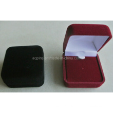 Black / Red Velvet Pin Box